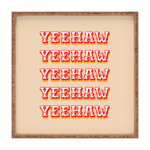 thespacehouse Yeehaw Square Tray