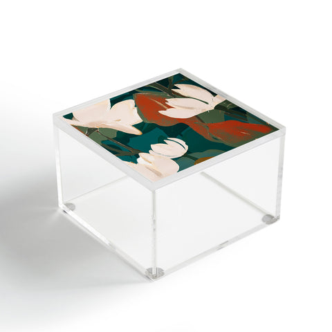 ThingDesign Abstract Art Garden Flowers Acrylic Box
