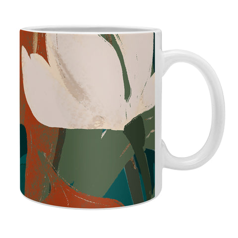 ThingDesign Abstract Art Garden Flowers Coffee Mug