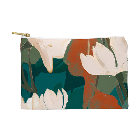 ThingDesign Abstract Art Garden Flowers Pouch