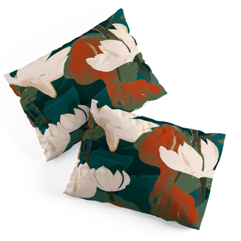 ThingDesign Abstract Art Garden Flowers Pillow Shams