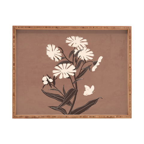 ThingDesign Abstract Flowers 16 Rectangular Tray
