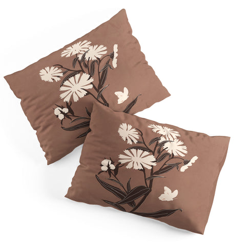 ThingDesign Abstract Flowers 16 Pillow Shams