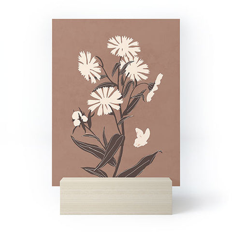 ThingDesign Abstract Flowers 16 Mini Art Print