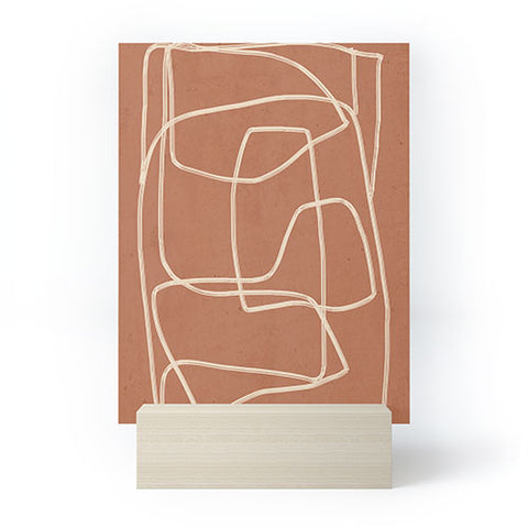 ThingDesign Abstract line art 22 MInimal Mini Art Print