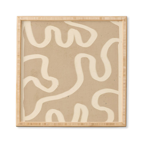 ThingDesign abstract minimal 65 Framed Wall Art