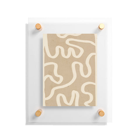 ThingDesign abstract minimal 65 Floating Acrylic Print