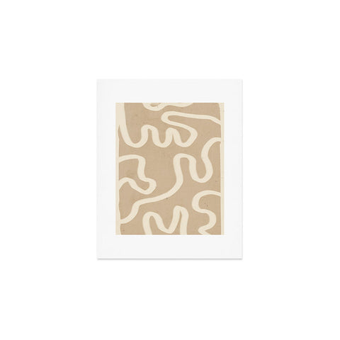 ThingDesign abstract minimal 65 Art Print