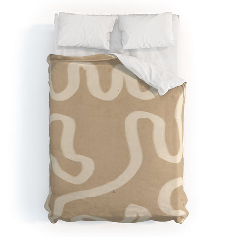 ThingDesign abstract minimal 65 Duvet Cover