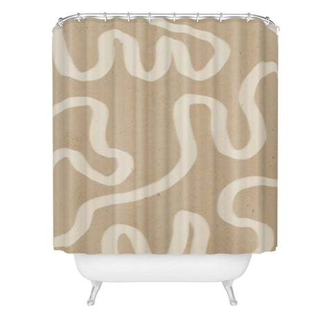 ThingDesign abstract minimal 65 Shower Curtain
