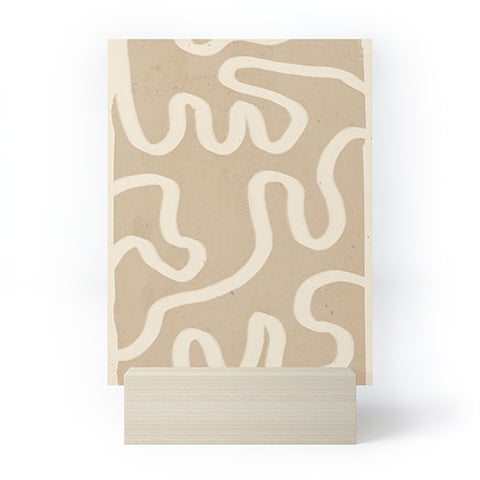 ThingDesign abstract minimal 65 Mini Art Print