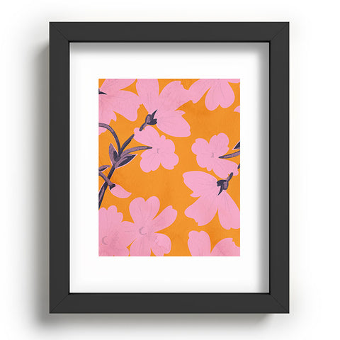 ThingDesign Abstract Minimal Flowers 18 Recessed Framing Rectangle