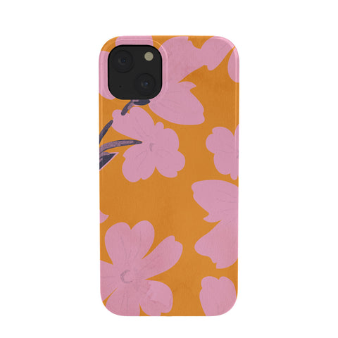 ThingDesign Abstract Minimal Flowers 18 Phone Case