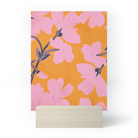 ThingDesign Abstract Minimal Flowers 18 Mini Art Print