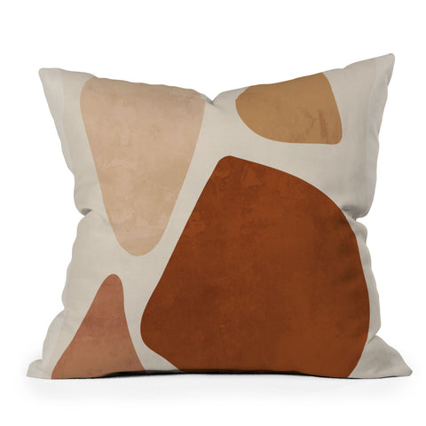 ThingDesign Abstract Shapes 47 Outdoor Throw Pillow