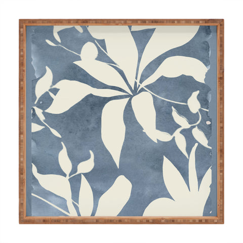ThingDesign Botanical Abstract Art 12 Square Tray