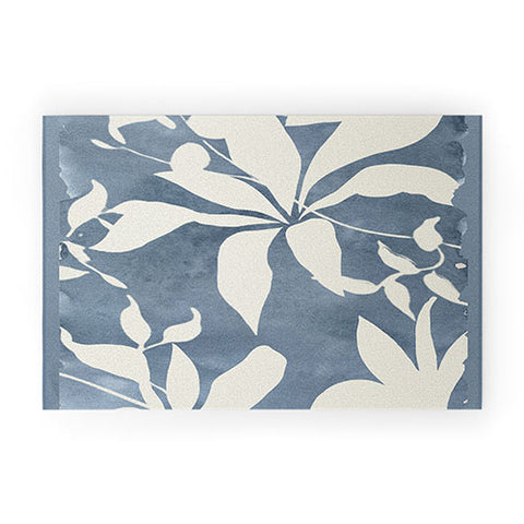ThingDesign Botanical Abstract Art 12 Welcome Mat