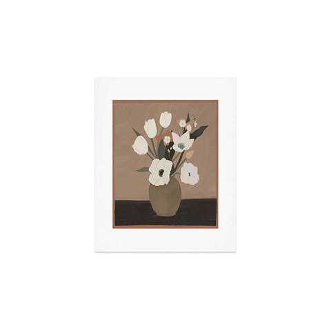 ThingDesign Gently Flowers Art Print