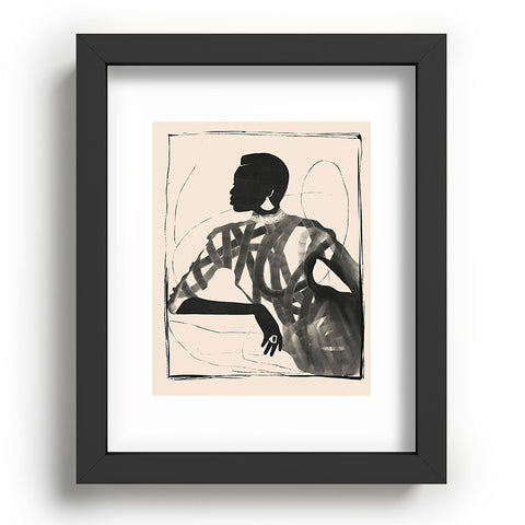 ThingDesign Lady Portrait Recessed Framing Rectangle