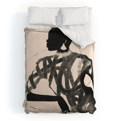 ThingDesign Lady Portrait Comforter