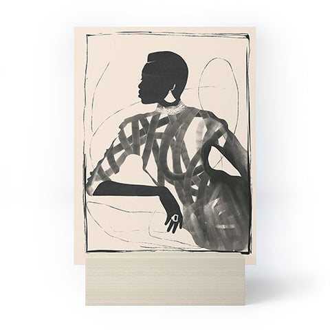 ThingDesign Lady Portrait Mini Art Print