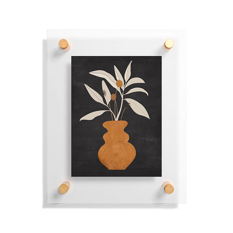 ThingDesign Minimal Abstract Art Vase Plant 11 Floating Acrylic Print