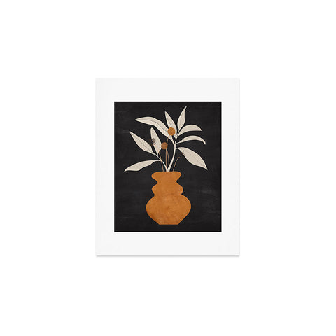 ThingDesign Minimal Abstract Art Vase Plant 11 Art Print