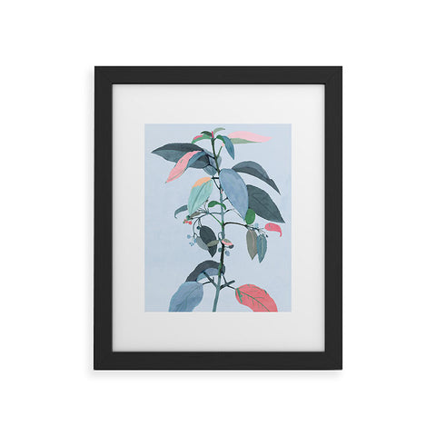 ThingDesign minimal plant 38 Framed Art Print