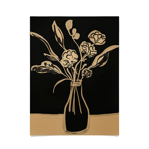 ThingDesign Minimalist Flowers In A Vase 5 Poster