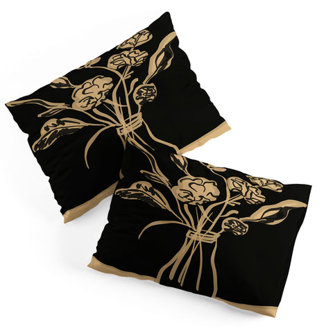 ThingDesign Minimalist Flowers In A Vase 5 Pillow Shams