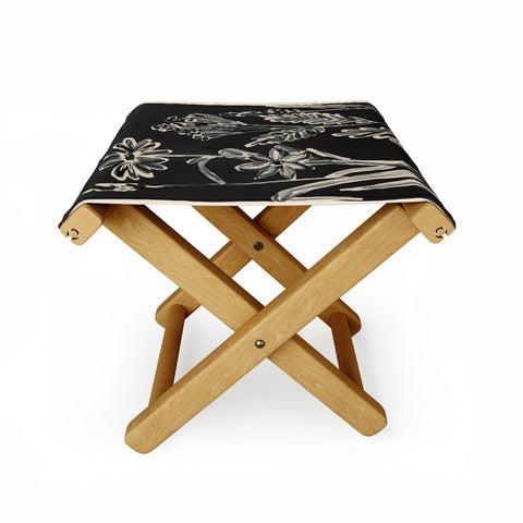 ThingDesign Minimalist wildflowers 3 Folding Stool