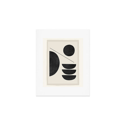 ThingDesign Modern Abstract Minimal Shapes 187 Art Print