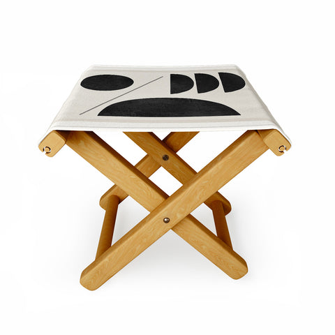 ThingDesign Modern Abstract Minimal Shapes 187 Folding Stool