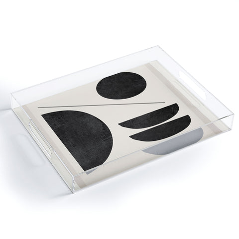 ThingDesign Modern Abstract Minimal Shapes 187 Acrylic Tray