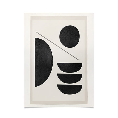 ThingDesign Modern Abstract Minimal Shapes 187 Poster