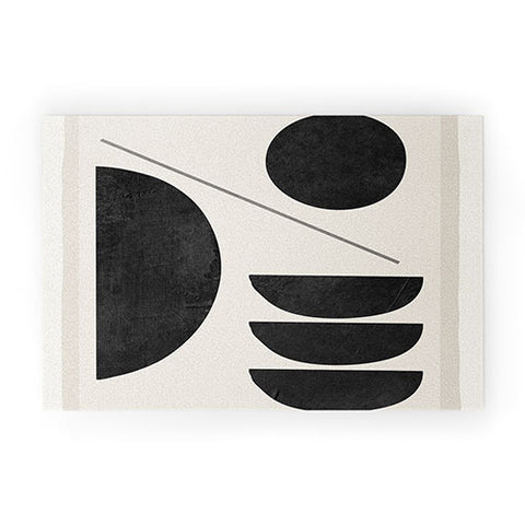 ThingDesign Modern Abstract Minimal Shapes 187 Welcome Mat