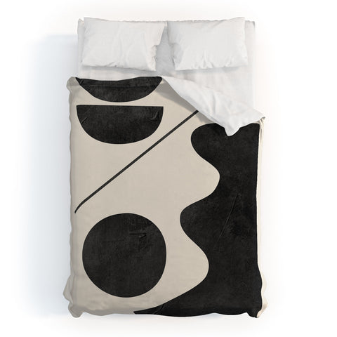 ThingDesign Modern Abstract Minimal Shapes 188 Duvet Cover