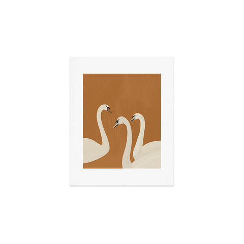 ThingDesign White Swans 2 Art Print