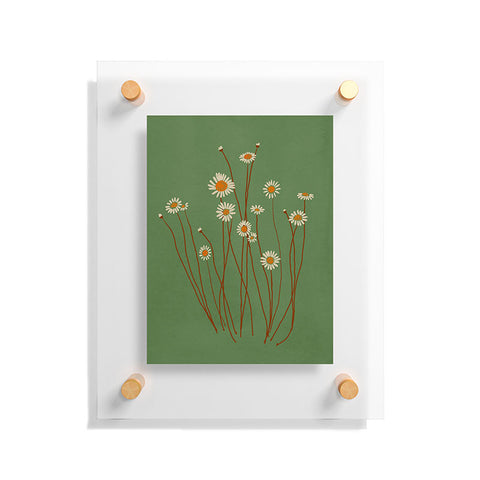 ThingDesign Wild Daisy Flowers 5 Floating Acrylic Print