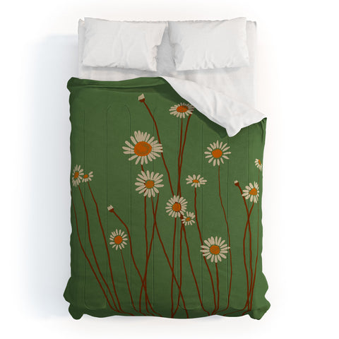ThingDesign Wild Daisy Flowers 5 Comforter
