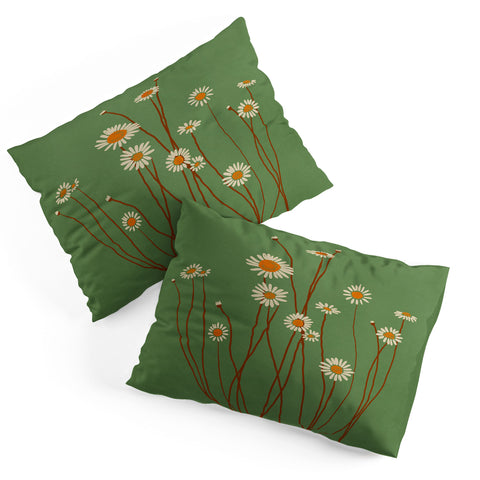 ThingDesign Wild Daisy Flowers 5 Pillow Shams