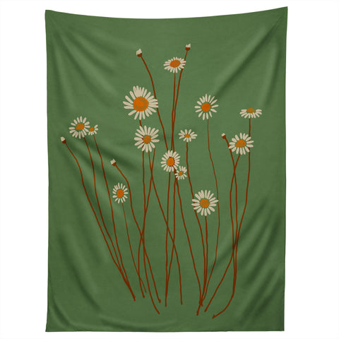 ThingDesign Wild Daisy Flowers 5 Tapestry