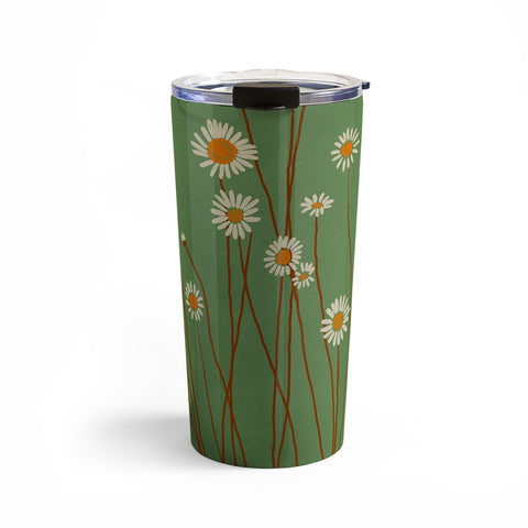 ThingDesign Wild Daisy Flowers 5 Travel Mug