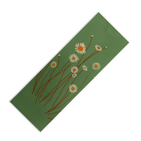 ThingDesign Wild Daisy Flowers 5 Yoga Mat