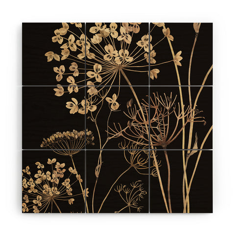ThingDesign Wildflowers 10 Wood Wall Mural