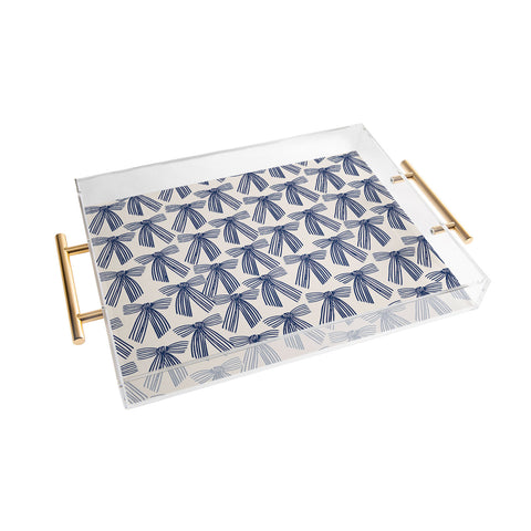 ThirtyOne Illustrations baubles bows bn artboard 1 Acrylic Tray