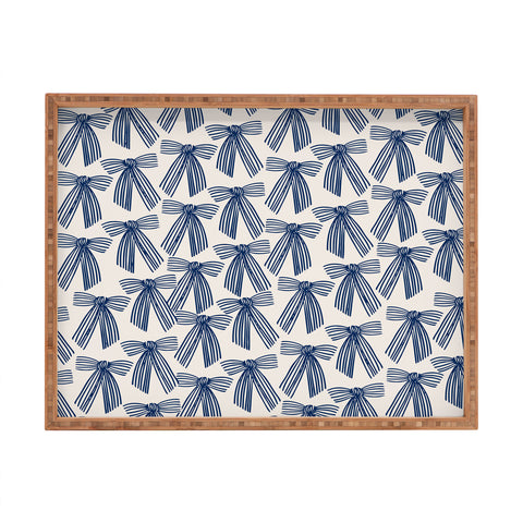 ThirtyOne Illustrations baubles bows bn artboard 1 Rectangular Tray