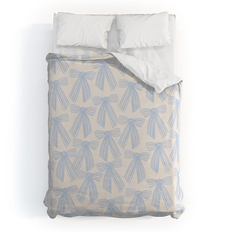ThirtyOne Illustrations baubles bows bn artboard 2 Duvet Cover