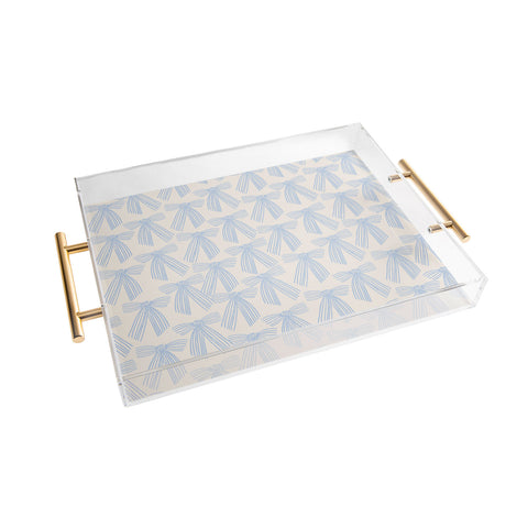 ThirtyOne Illustrations baubles bows bn artboard 2 Acrylic Tray