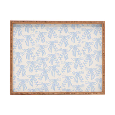ThirtyOne Illustrations baubles bows bn artboard 2 Rectangular Tray